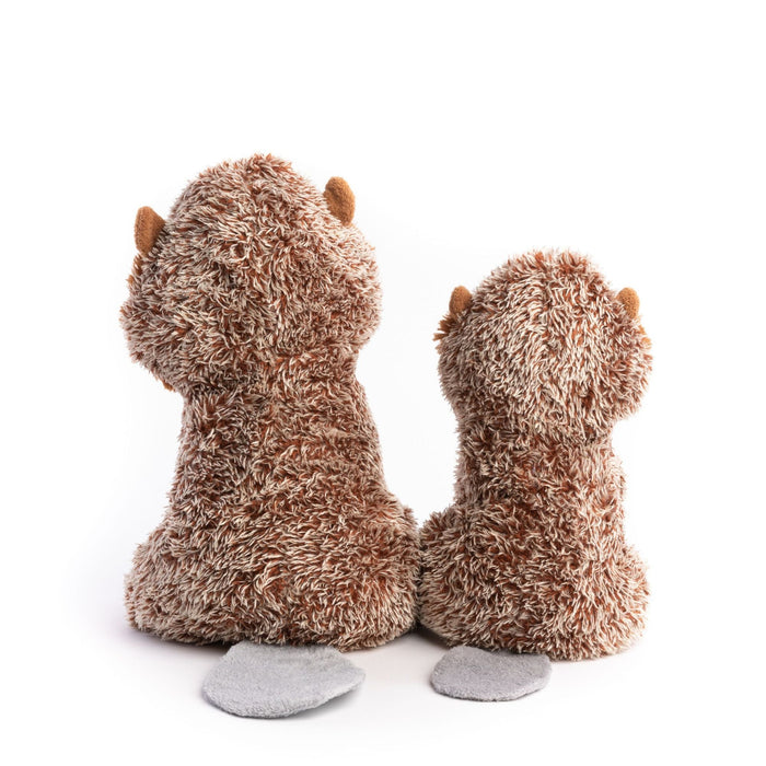 Fabdog | Fluffy Beaver - Plush Dog Toy-Fabdog-Love My Hound