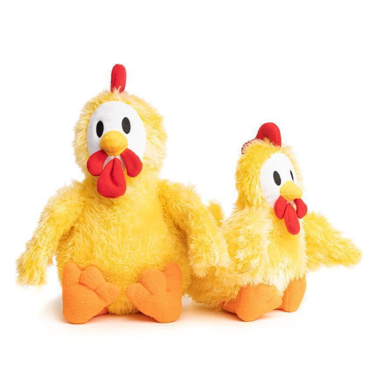 Fabdog - Fluffy Chicken - Plush Dog Toy