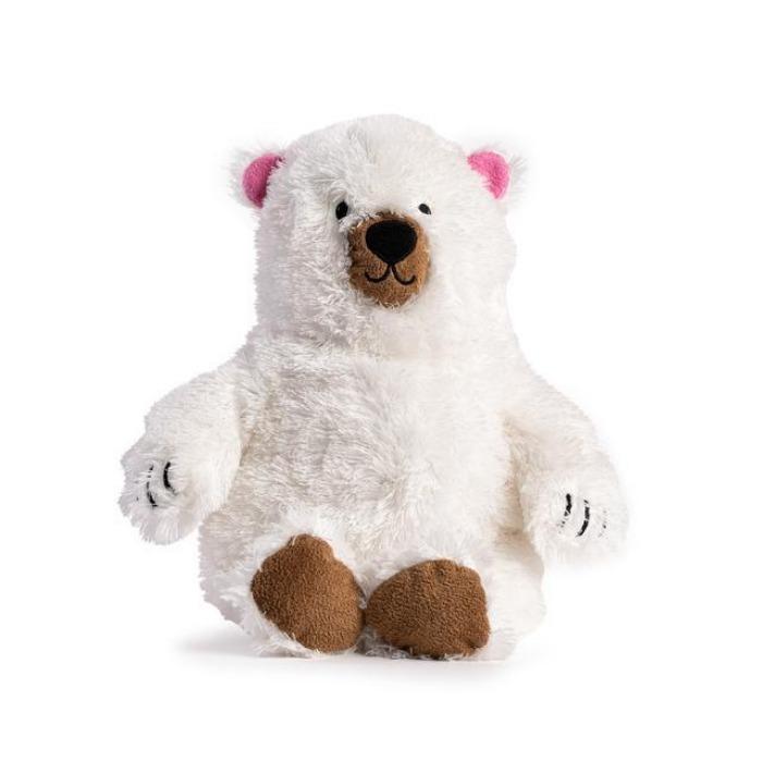 Fabdog | Fluffy Polar Bear - Plush Dog Toy-Fabdog-Love My Hound