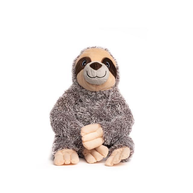 Fabdog | Fluffy Sloth - Plush Dog Toy-Fabdog-Love My Hound