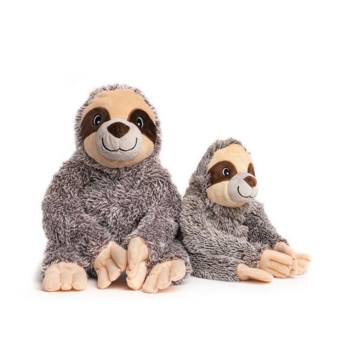 Fabdog - Fluffy Sloth - Plush Dog Toy