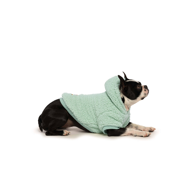 Fabdog | Seafoam Sherpa Dog Hoodie-Fabdog-Love My Hound