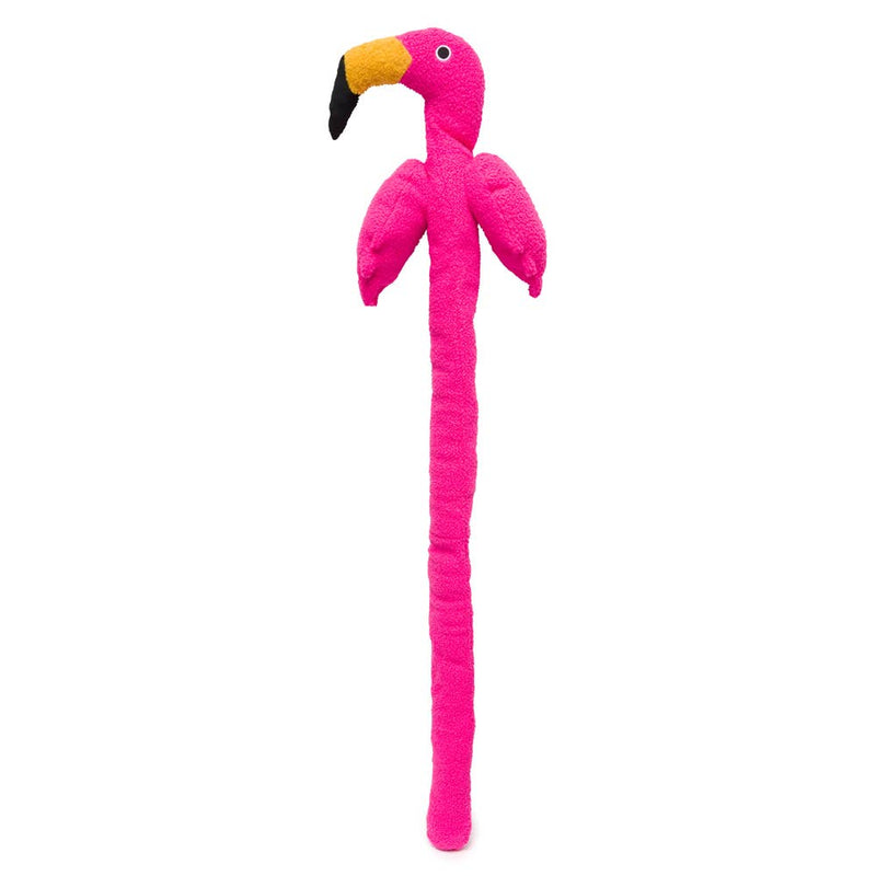 Fabdog | Twisty Flamingo Dog Toy-Fabdog-Love My Hound