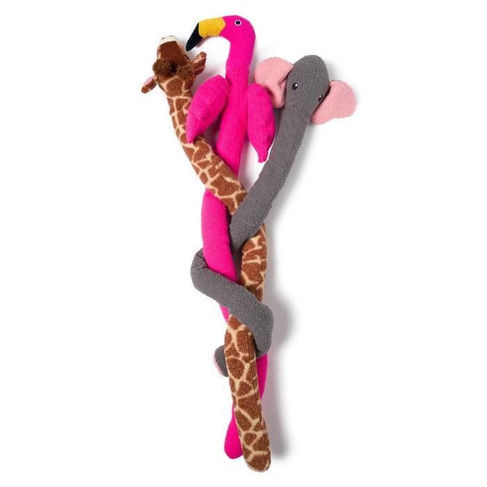 Fabdog | Twisty Flamingo Dog Toy-Fabdog-Love My Hound