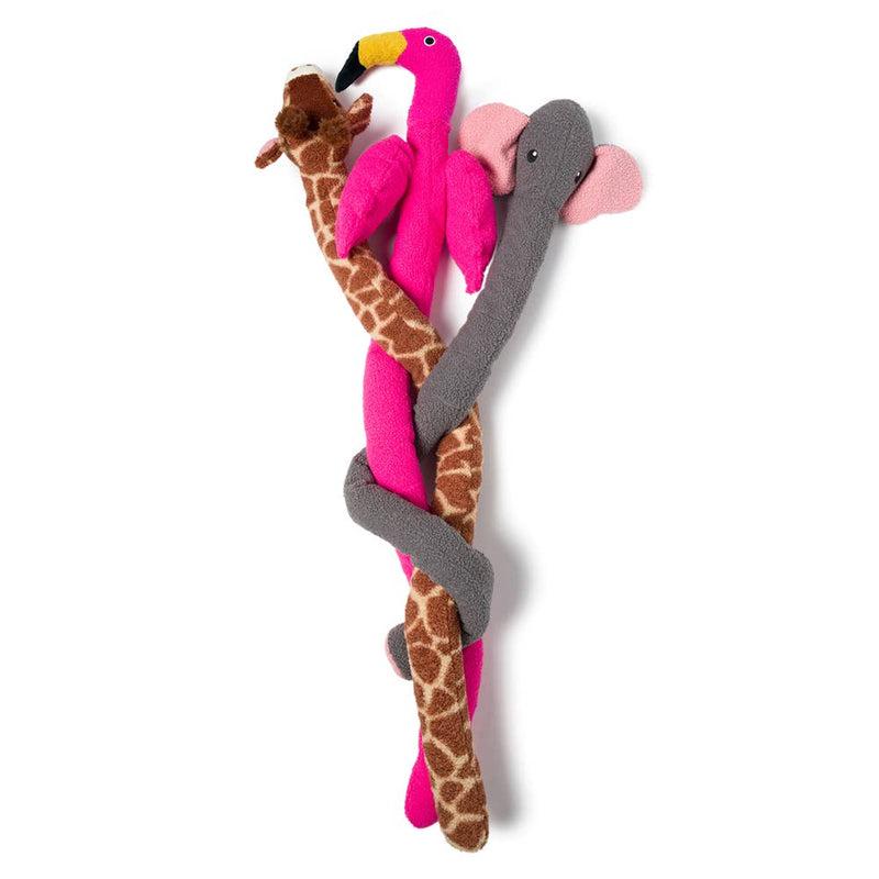 Fabdog | Twisty Flamingo Dog Toy-Fabdog-Love My Hound