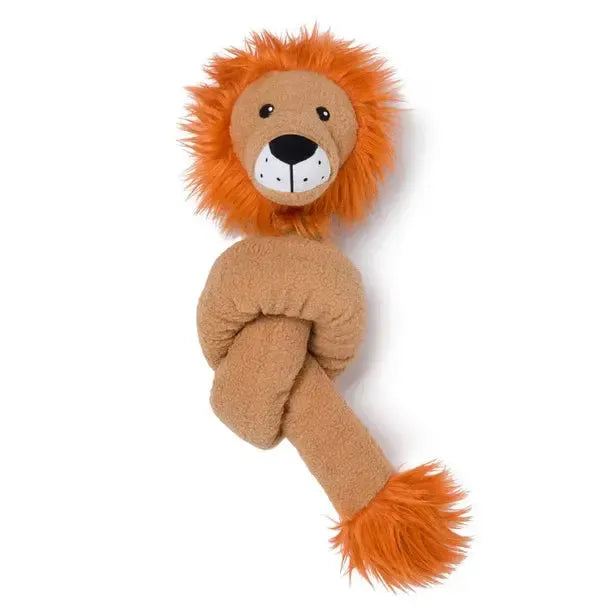 Fabdog | Twisty Lion Dog Toy