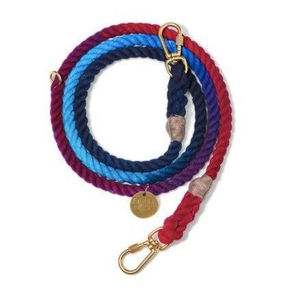 Found My Animal | Original Dark Multi Ombre Cotton Rope Dog Leash-Found My Animal-Love My Hound