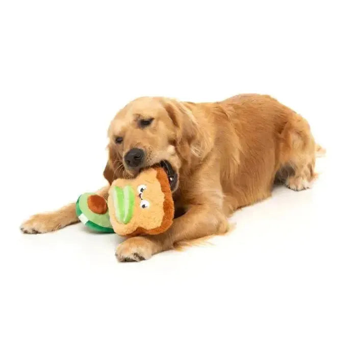 FuzzYard | Avocado & Toast 2pk - Dog Toy-FuzzYard-Love My Hound