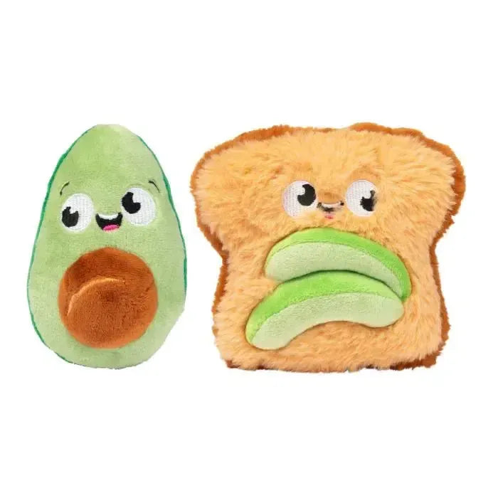 FuzzYard | Avocado & Toast 2pk - Dog Toy