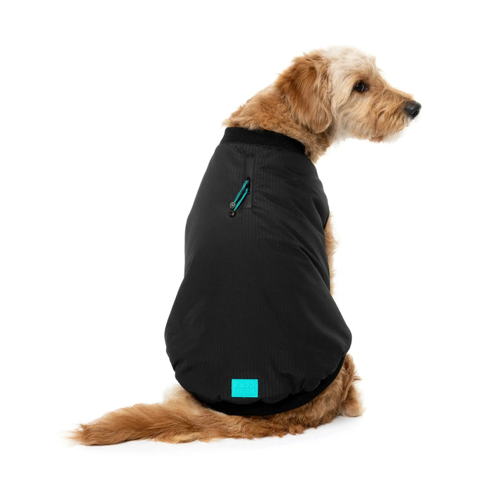 FuzzYard | Bomber Jacket - Black-FuzzYard-Love My Hound