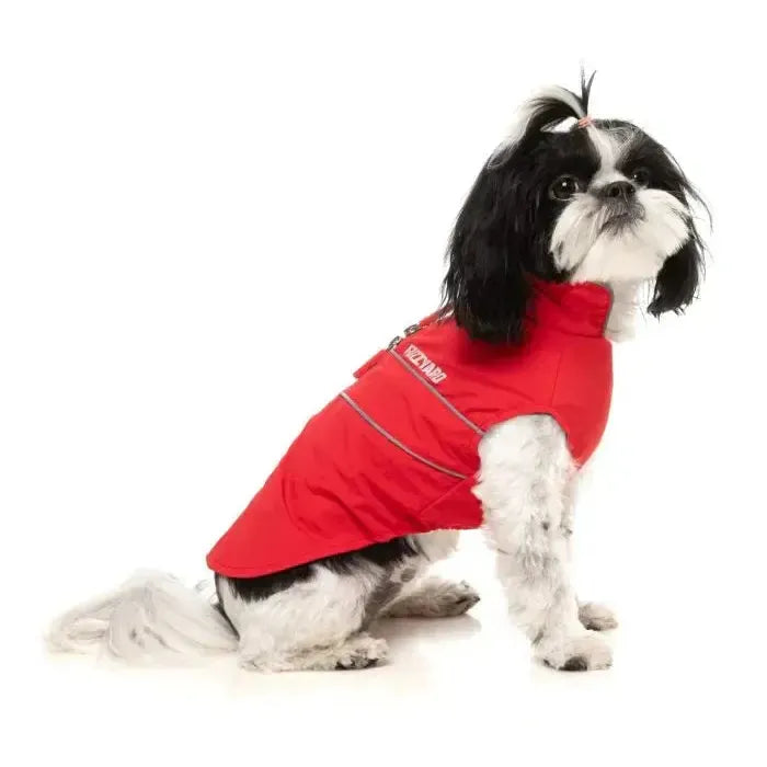 FuzzYard | Breaker Raincoat - Red-FuzzYard-Love My Hound