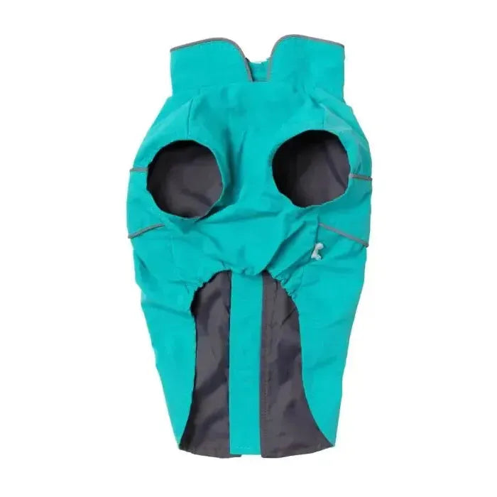 FuzzYard | Breaker Raincoat - Teal-FuzzYard-Love My Hound
