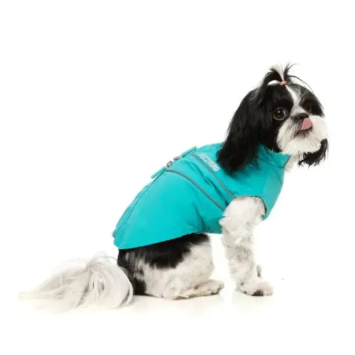 FuzzYard | Breaker Raincoat - Teal-FuzzYard-Love My Hound