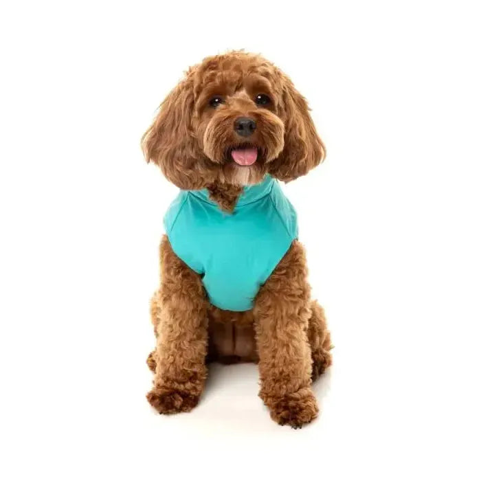 FuzzYard | Breaker Raincoat - Teal-FuzzYard-Love My Hound