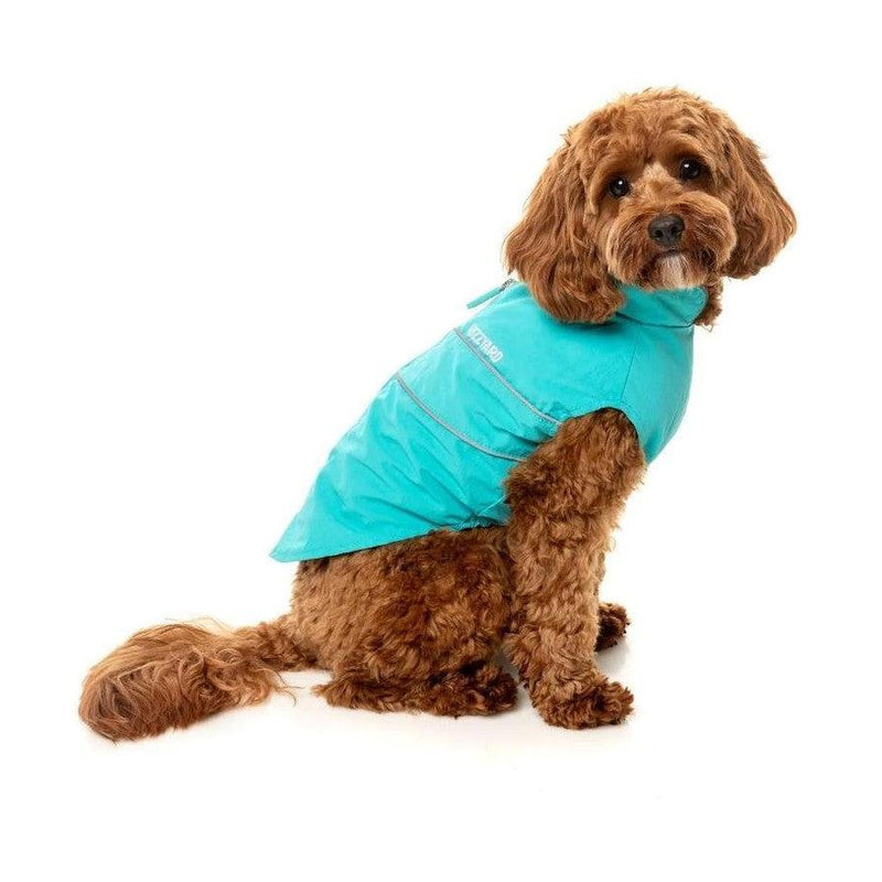 FuzzYard | Breaker Raincoat - Teal-FuzzYard-Love My Hound