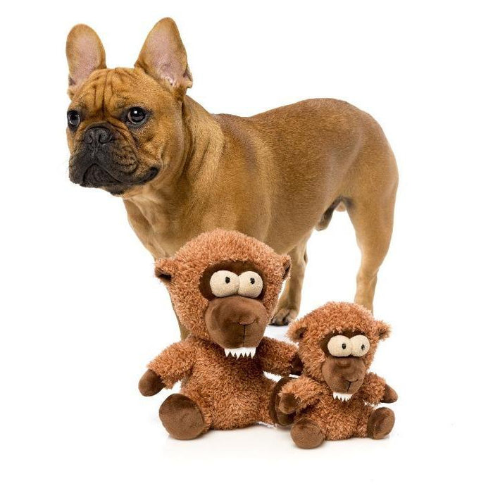FuzzYard - Cheekie the Baboon Plush Dog Toy-FuzzYard-Love My Hound