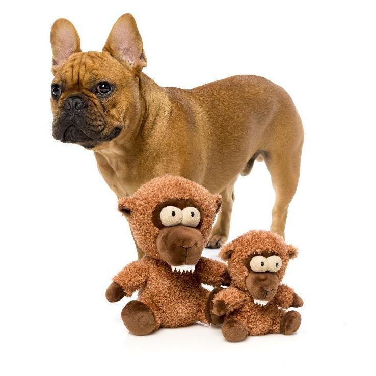 FuzzYard | Cheekie the Baboon Plush Dog Toy-FuzzYard-Love My Hound