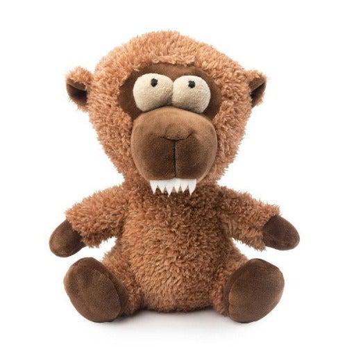 FuzzYard - Cheekie the Baboon Plush Dog Toy
