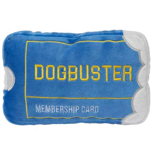 FuzzYard  - Dogbuster Card - Retro Plush Dog Toy