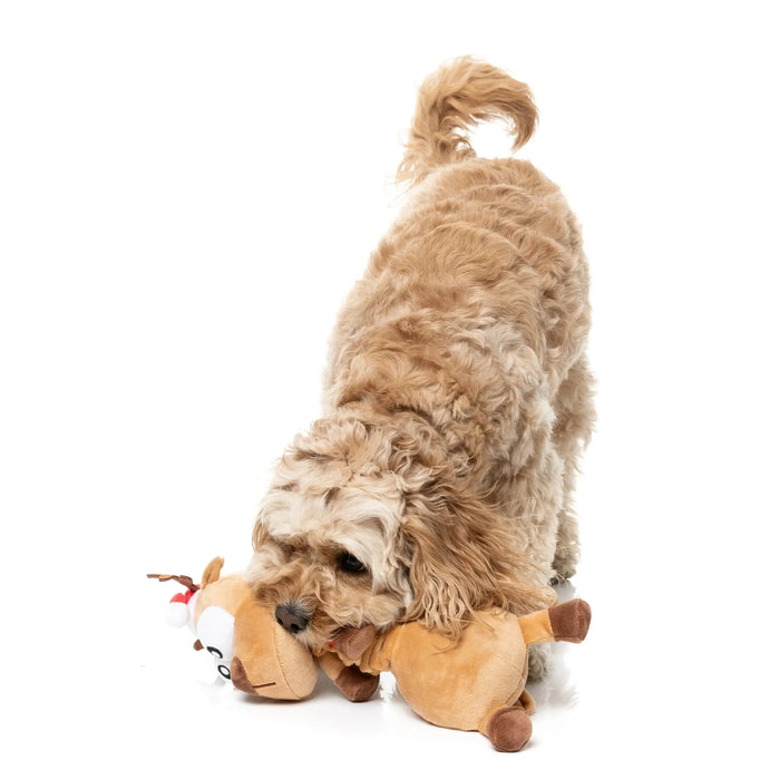 FuzzYard | Domineck The Reindeer Dog Toy-FuzzYard-Love My Hound