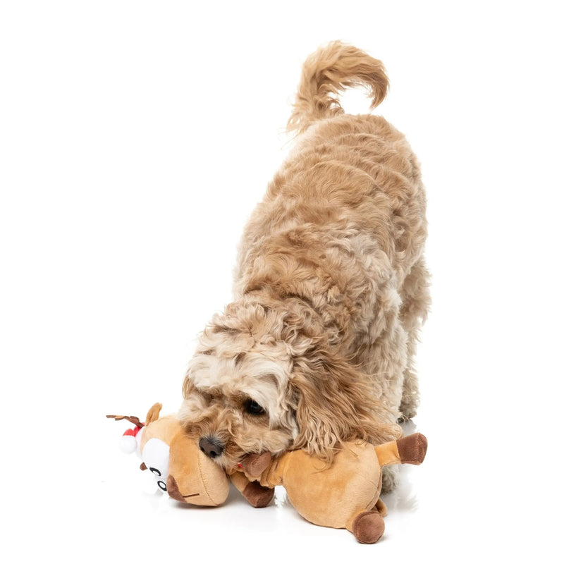 FuzzYard | Domineck The Reindeer Dog Toy-FuzzYard-Love My Hound