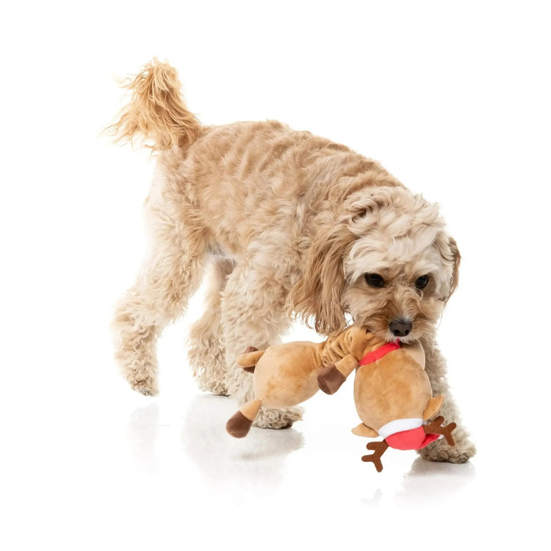 FuzzYard | Domineck The Reindeer Dog Toy-FuzzYard-Love My Hound