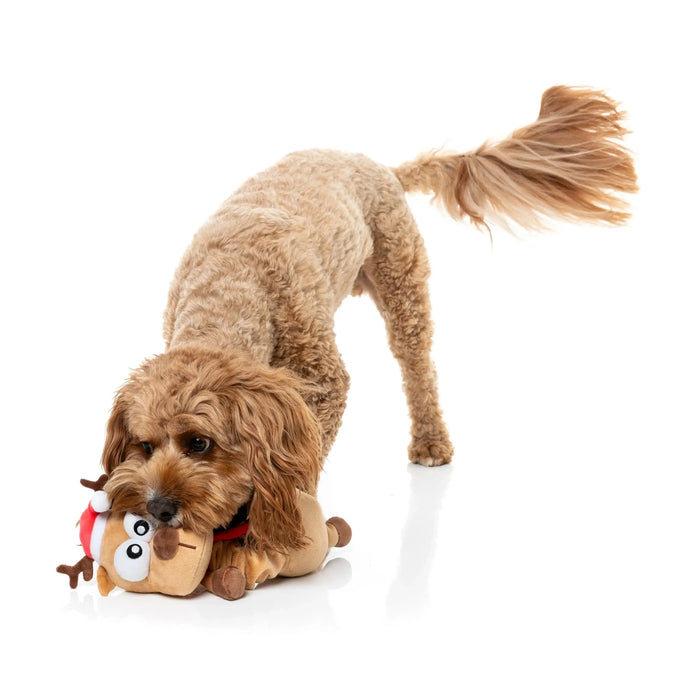 FuzzYard | Domineck The Reindeer Dog Toy-FuzzYard-Love My Hound