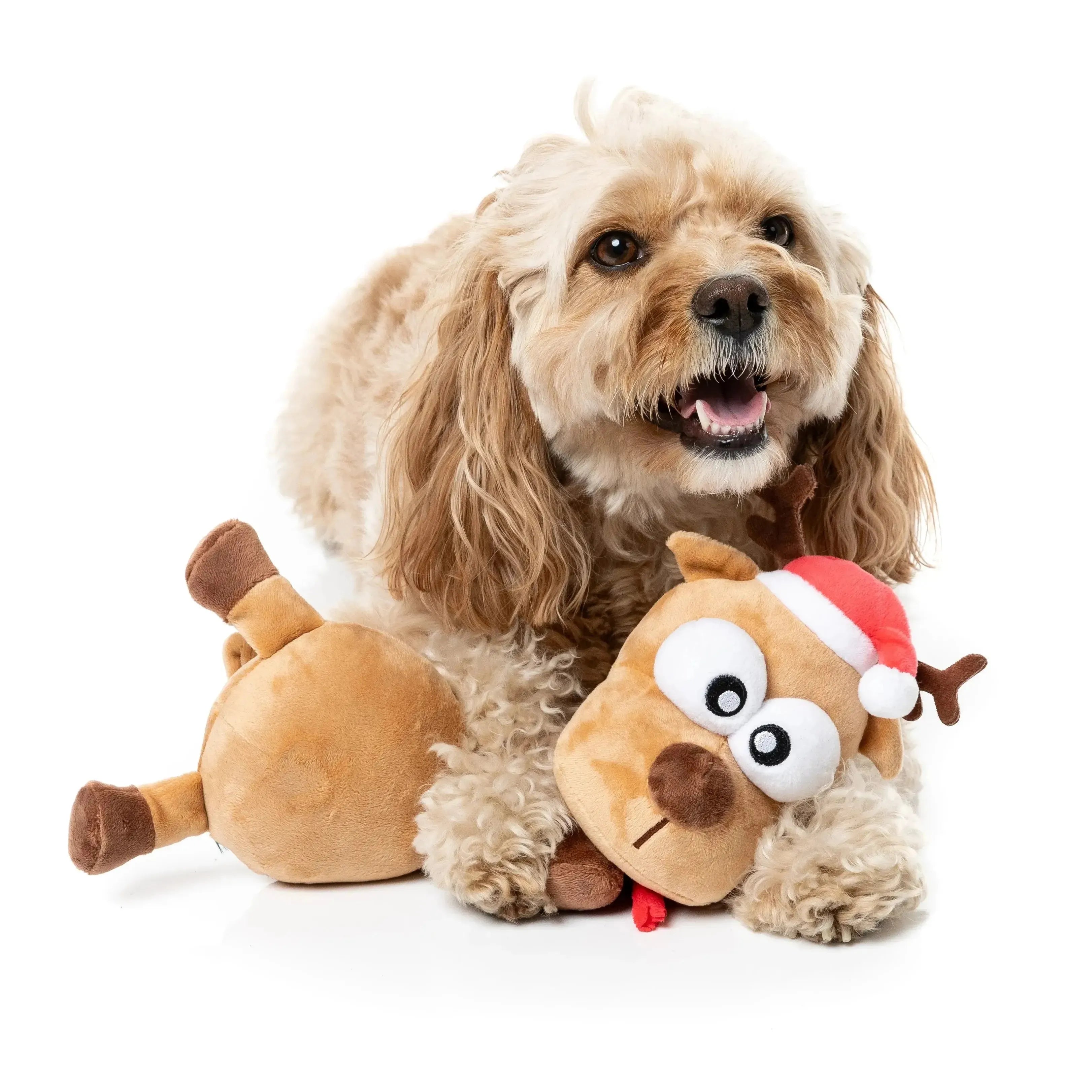 FuzzYard | Domineck The Reindeer Dog Toy-FuzzYard-Love My Hound