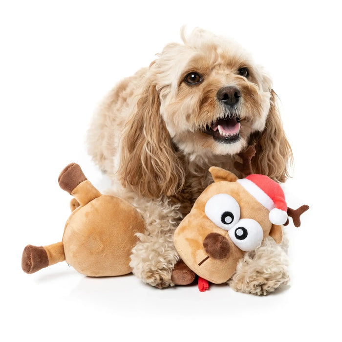 FuzzYard | Domineck The Reindeer Dog Toy-FuzzYard-Love My Hound