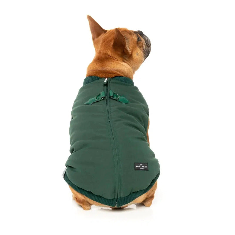 FuzzYard - East MacGyver Dog Harness Jacket - Green-FuzzYard-Love My Hound