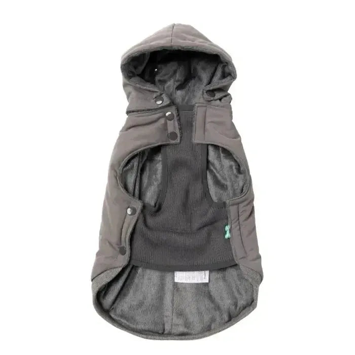 FuzzYard | Essential Puffer Jacket - Grey-FuzzYard-Love My Hound
