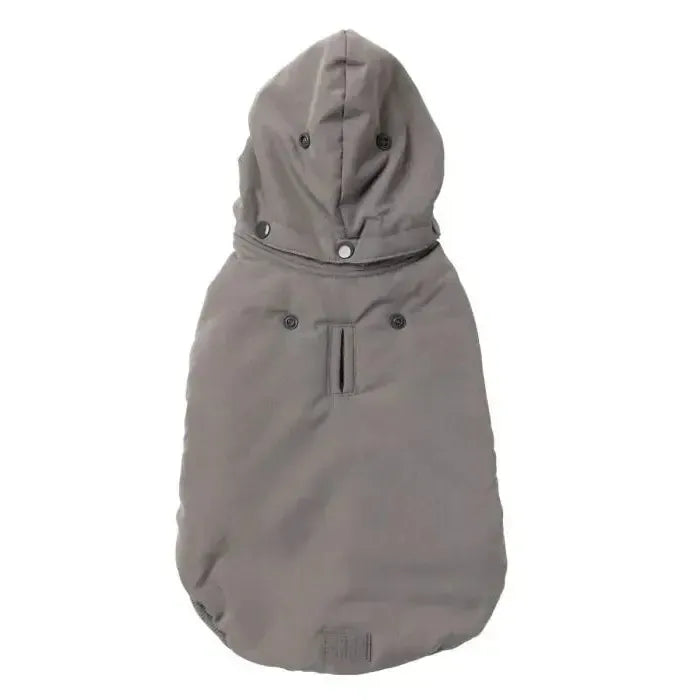 FuzzYard | Essential Puffer Jacket - Grey-FuzzYard-Love My Hound