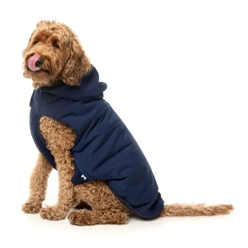 FuzzYard | Essential Puffer Jacket - Navy-FuzzYard-Love My Hound