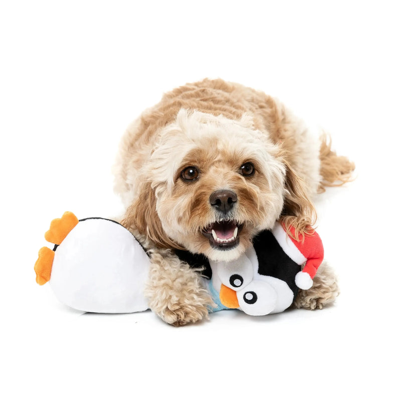FuzzYard | Finneck Christmas Penguin Dog Toy-FuzzYard-Love My Hound