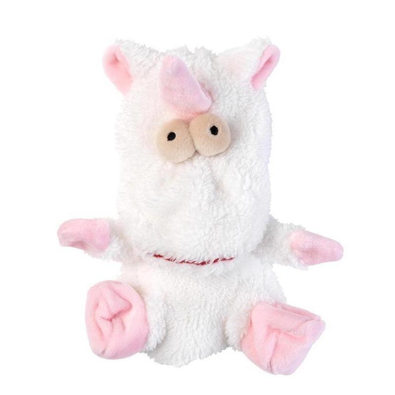 FuzzYard | Flat Out Electra the Unicorn - Plush Dog Toy-FuzzYard-Love My Hound