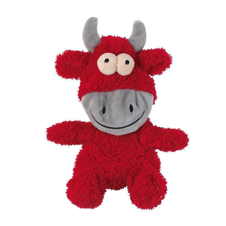 FuzzYard | Flat Out Jordon The Bull - Plush Dog Toy