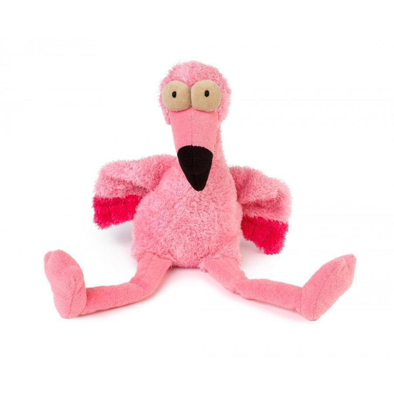 FuzzYard | Flo the Flamingo - Plush Dog Toy-FuzzYard-Love My Hound