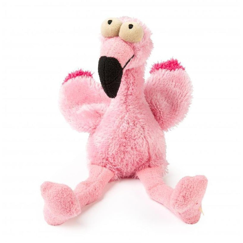 FuzzYard | Flo the Flamingo - Plush Dog Toy-FuzzYard-Love My Hound