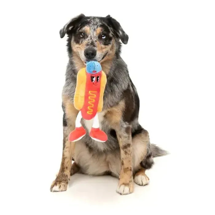 FuzzYard | Frankie The Homies - Hot Dog Toy-FuzzYard-Love My Hound