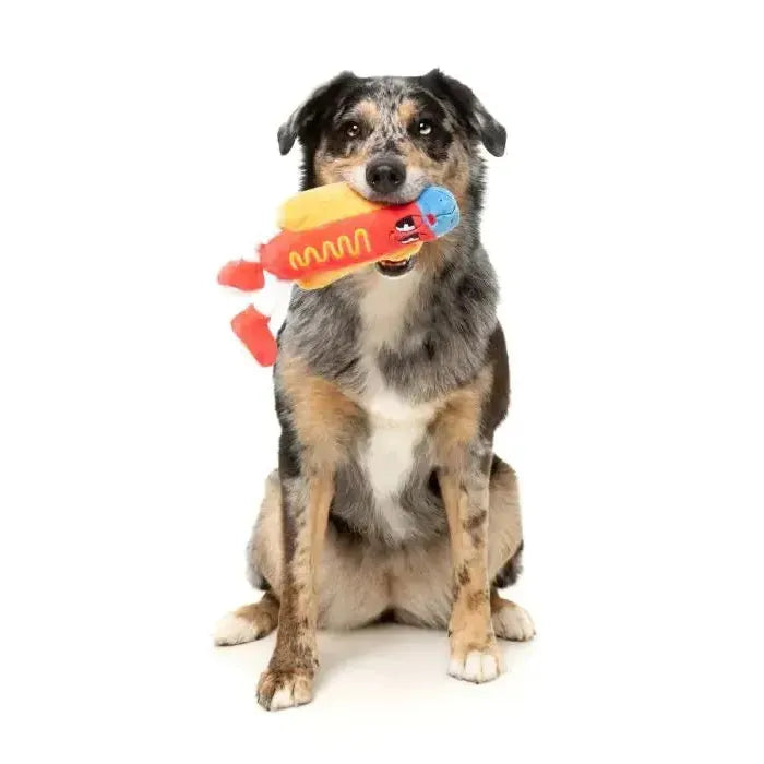 FuzzYard | Frankie The Homies - Hot Dog Toy-FuzzYard-Love My Hound