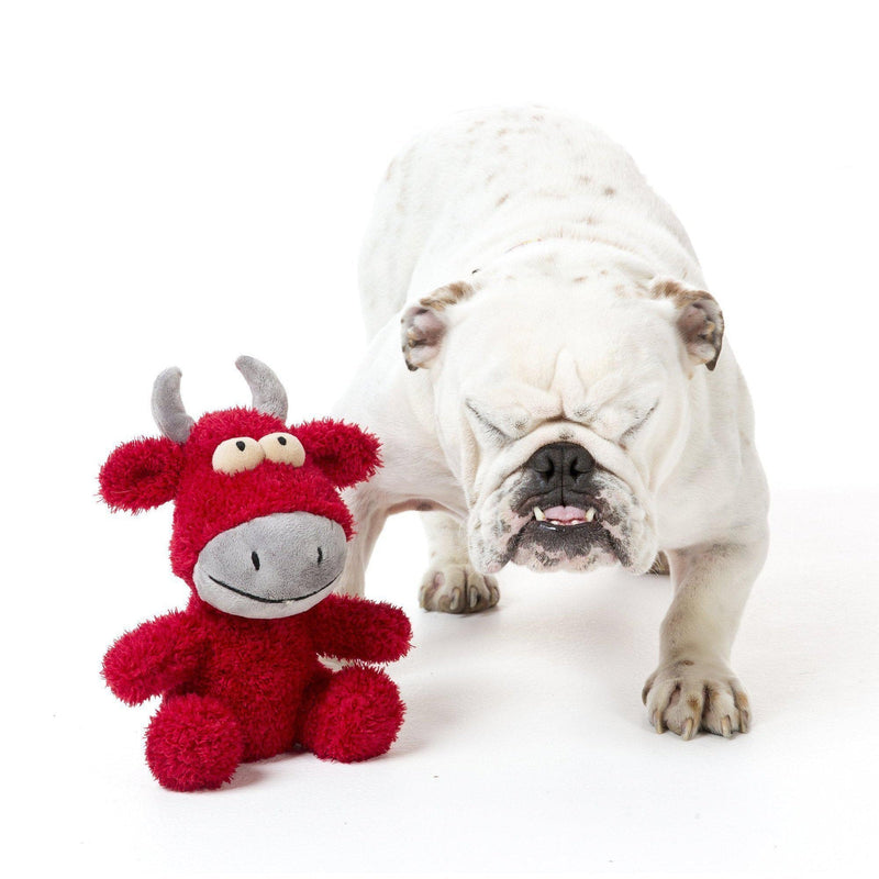 FuzzYard - Jordon The Bull Plush Dog Toy-FuzzYard-Love My Hound