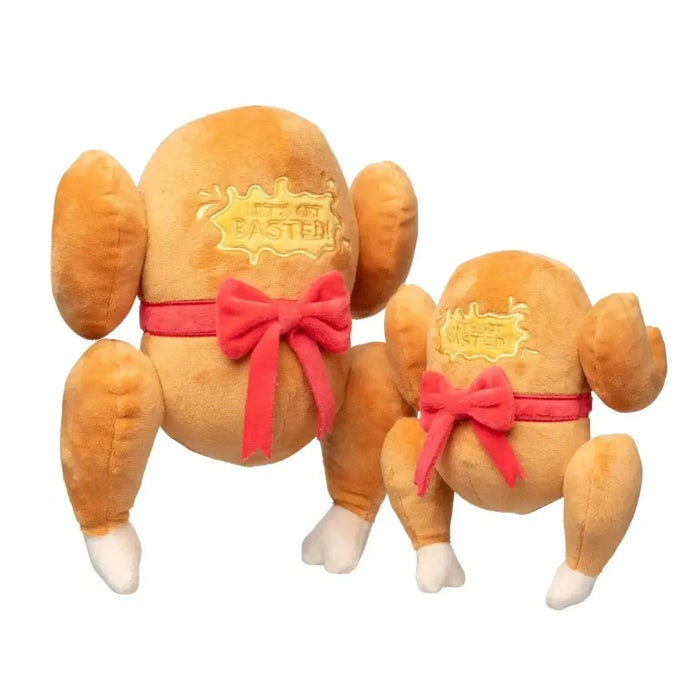 FuzzYard | Let's Get Basted Christmas Turkey Dog Toy-FuzzYard-Love My Hound