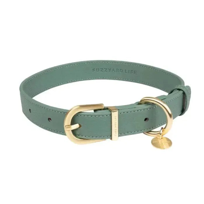 FuzzYard Life | Atelier Dog Collar - Myrtle Green