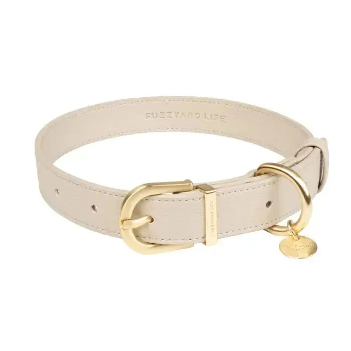 FuzzYard Life | Atelier Dog Collar - Sandstone