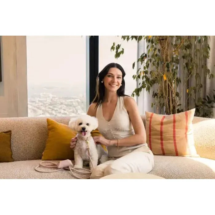 FuzzYard Life | Atelier Dog Collar - Soft Blush-FuzzYard Life-Love My Hound