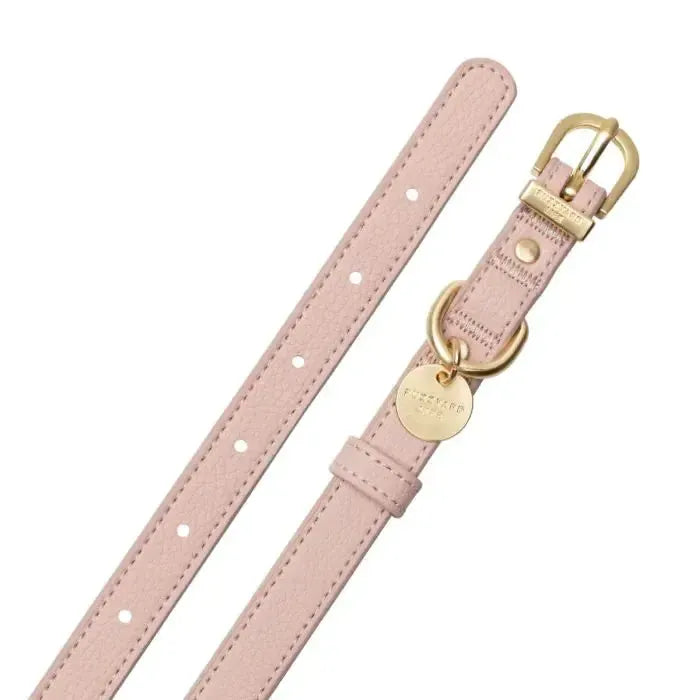 FuzzYard Life | Atelier Dog Collar - Soft Blush-FuzzYard Life-Love My Hound