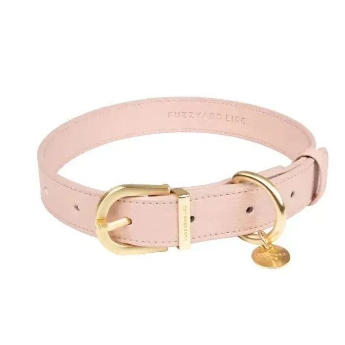 FuzzYard Life | Atelier Dog Collar - Soft Blush