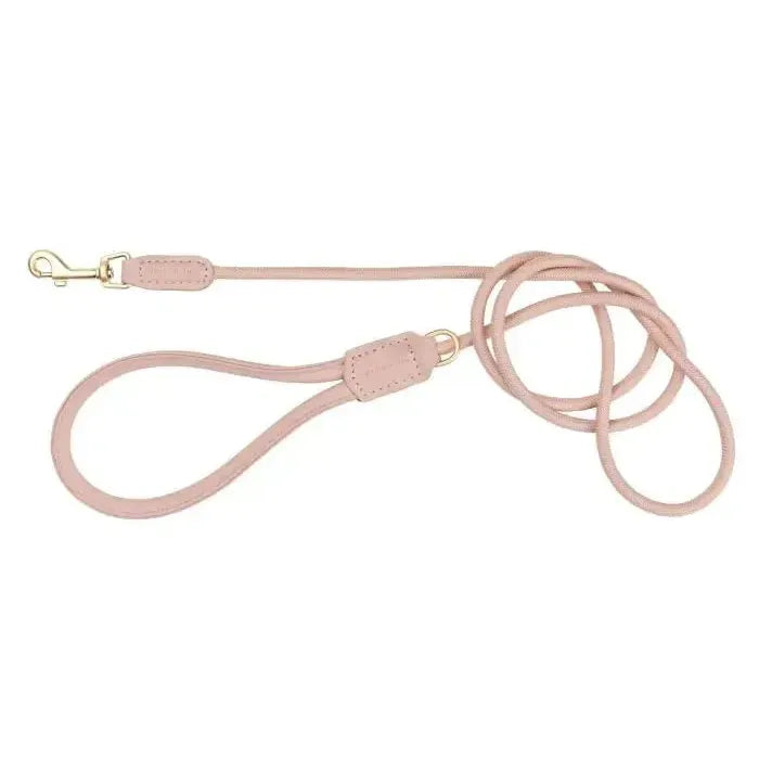 FuzzYard Life | Atelier Rope Dog Lead - Blush Pink