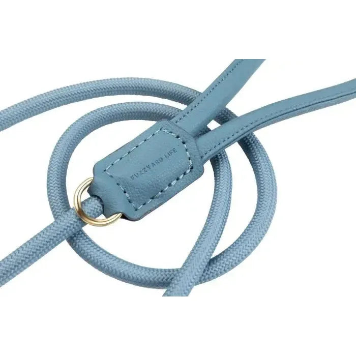 FuzzYard Life | Atelier Rope Dog Lead - French Blue-FuzzYard Life-Love My Hound
