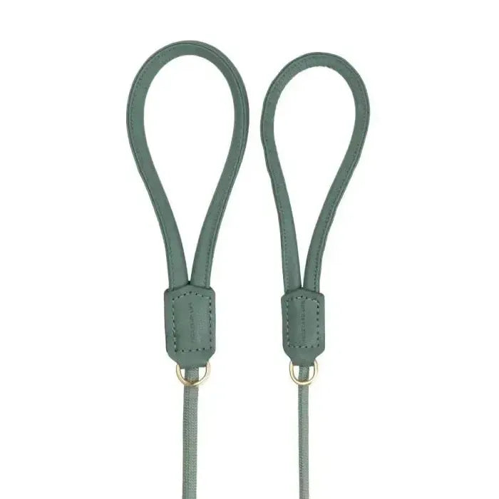 FuzzYard Life | Atelier Rope Dog Lead - Myrtle Green-FuzzYard Life-Love My Hound